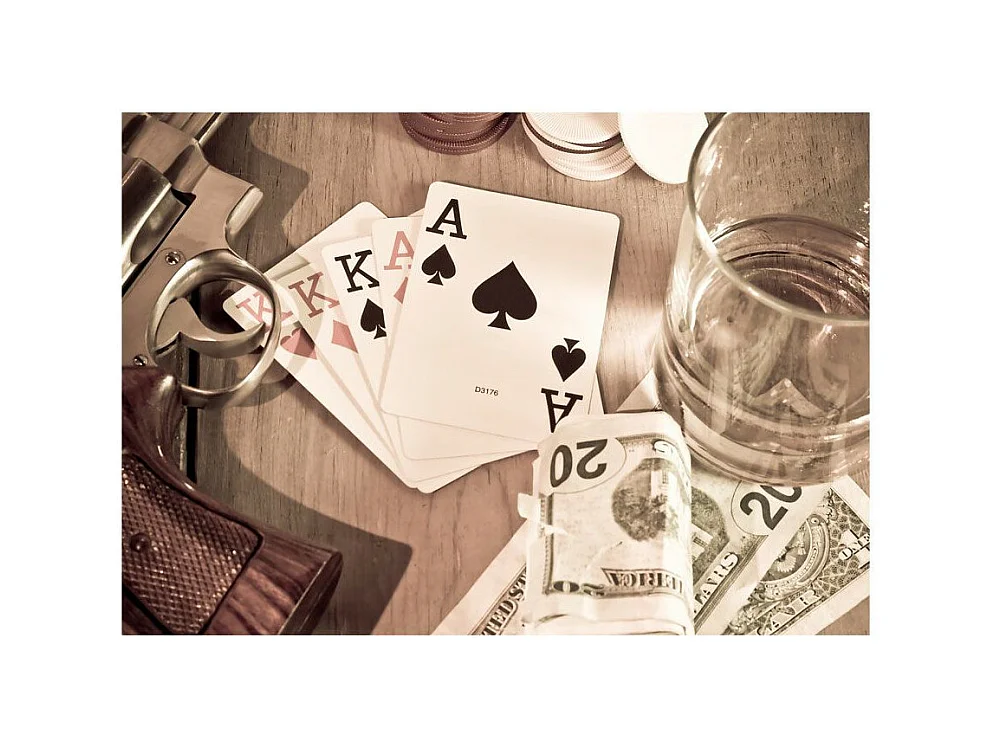 Papier Peint "Cards" 105 x 150 cm