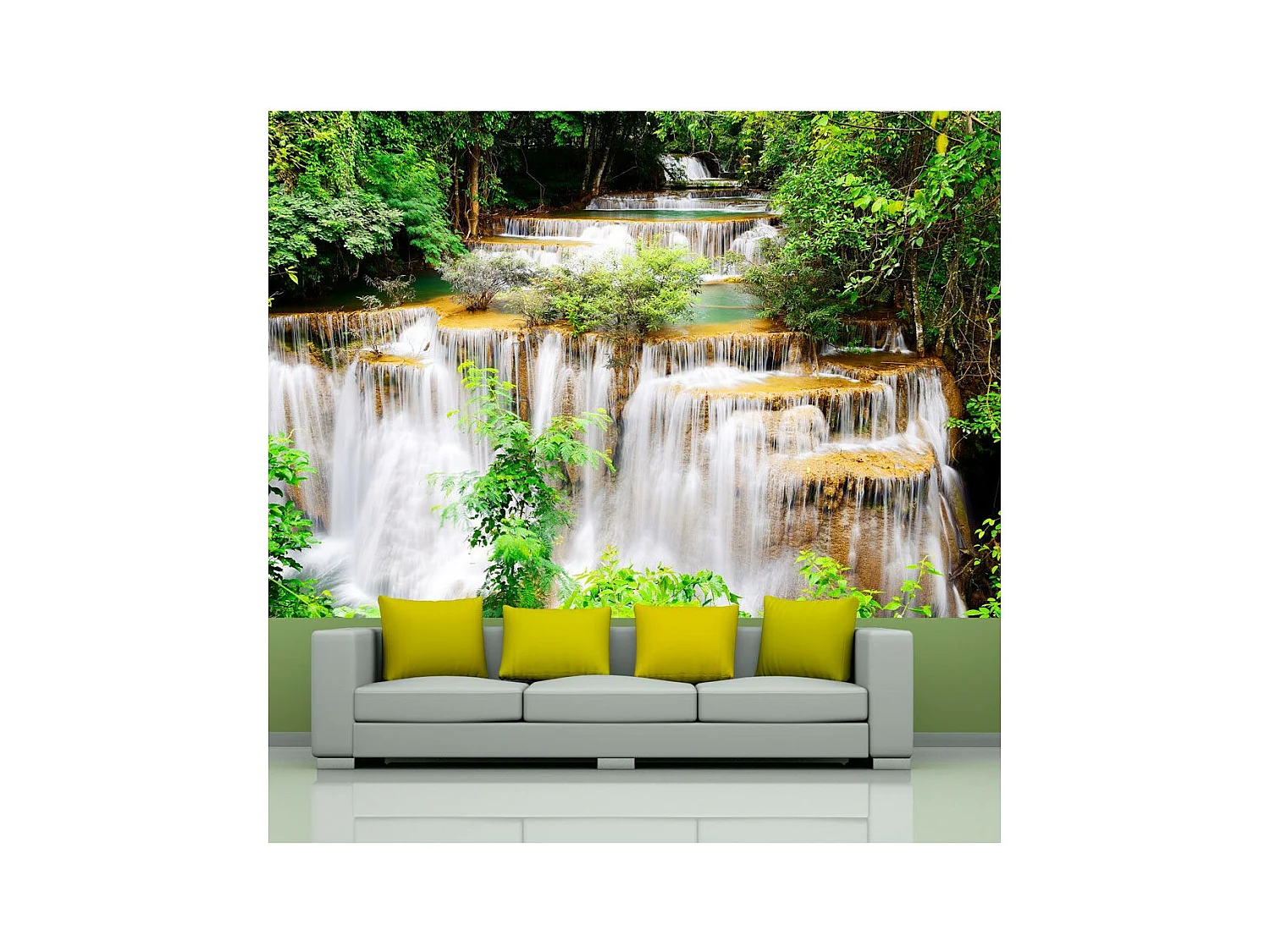 Papier Peint "Thai Waterfall" 105 x 150 cm