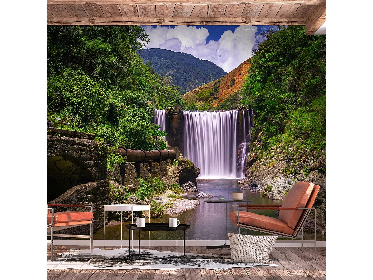 Papier Peint "Reggae Falls" 140 x 200 cm