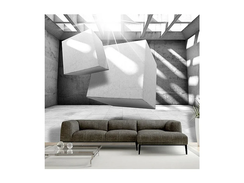 Papier Peint "Dancing Squares" 175 x 250 cm