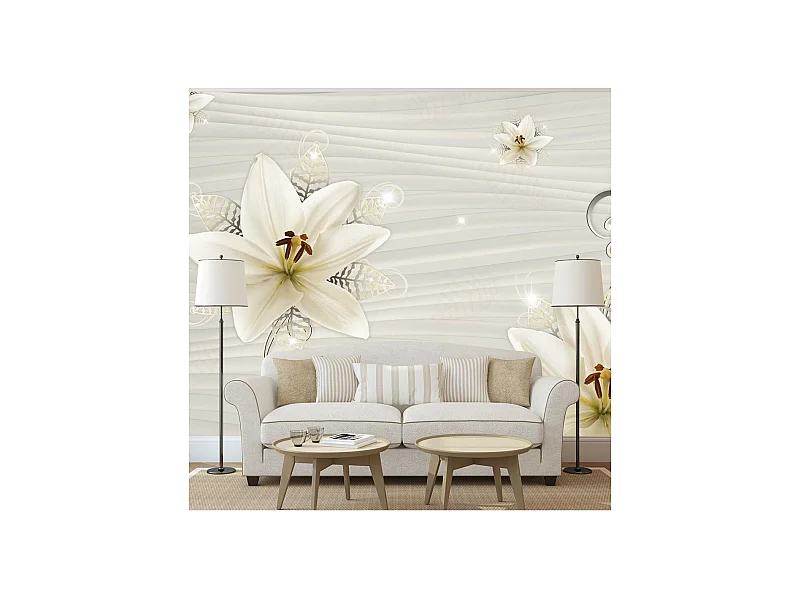 Papier Peint "Creamy Illusion" 280 x 400 cm