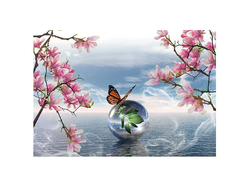 Papier Peint "In a Soap Bubble" 70 x 100 cm