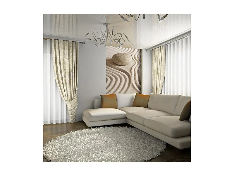 Papier Peint "Sable & Galet Zen" 154 x 200 cm