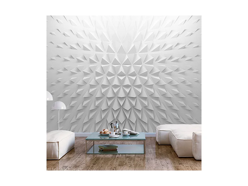 Papier Peint "Tetrahedrons" 70 x 100 cm