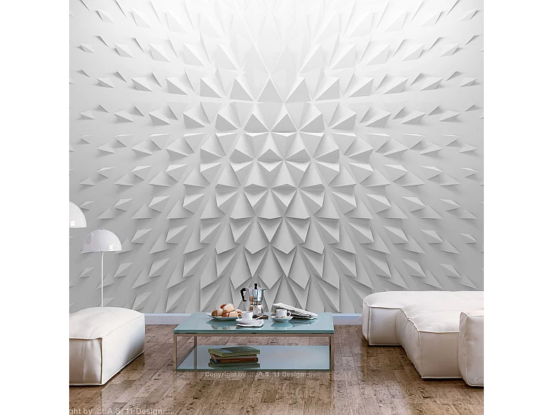 Papier Peint "Tetrahedrons" 70 x 100 cm