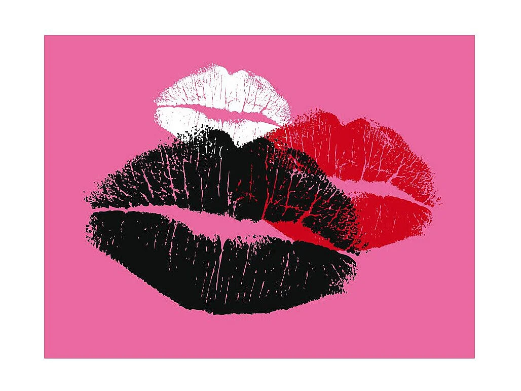 Papier Peint "Trois Baisers" 154 x 200 cm