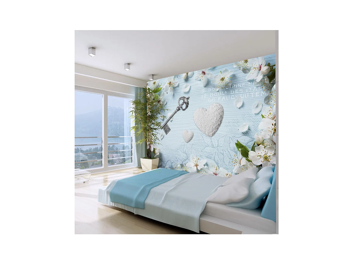 Papier Peint "Spring Key" 140 x 200 cm