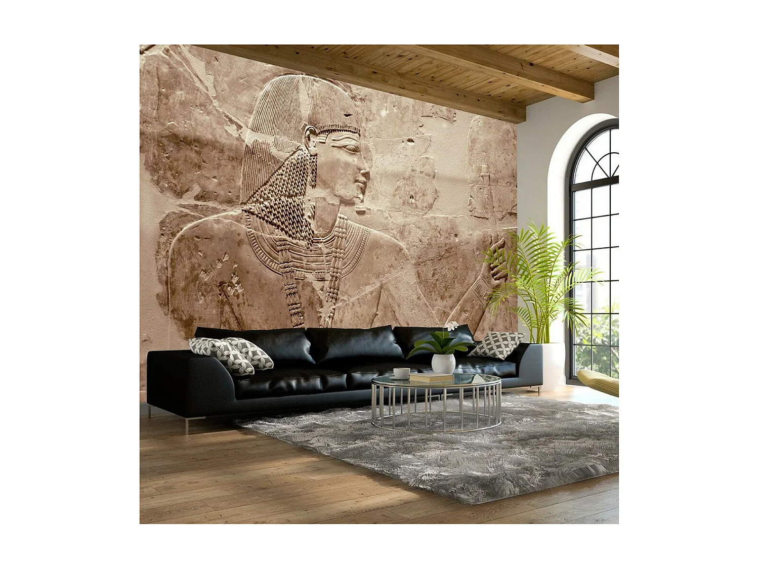 Papier Peint "Stone Pharaoh" 245 x 350 cm