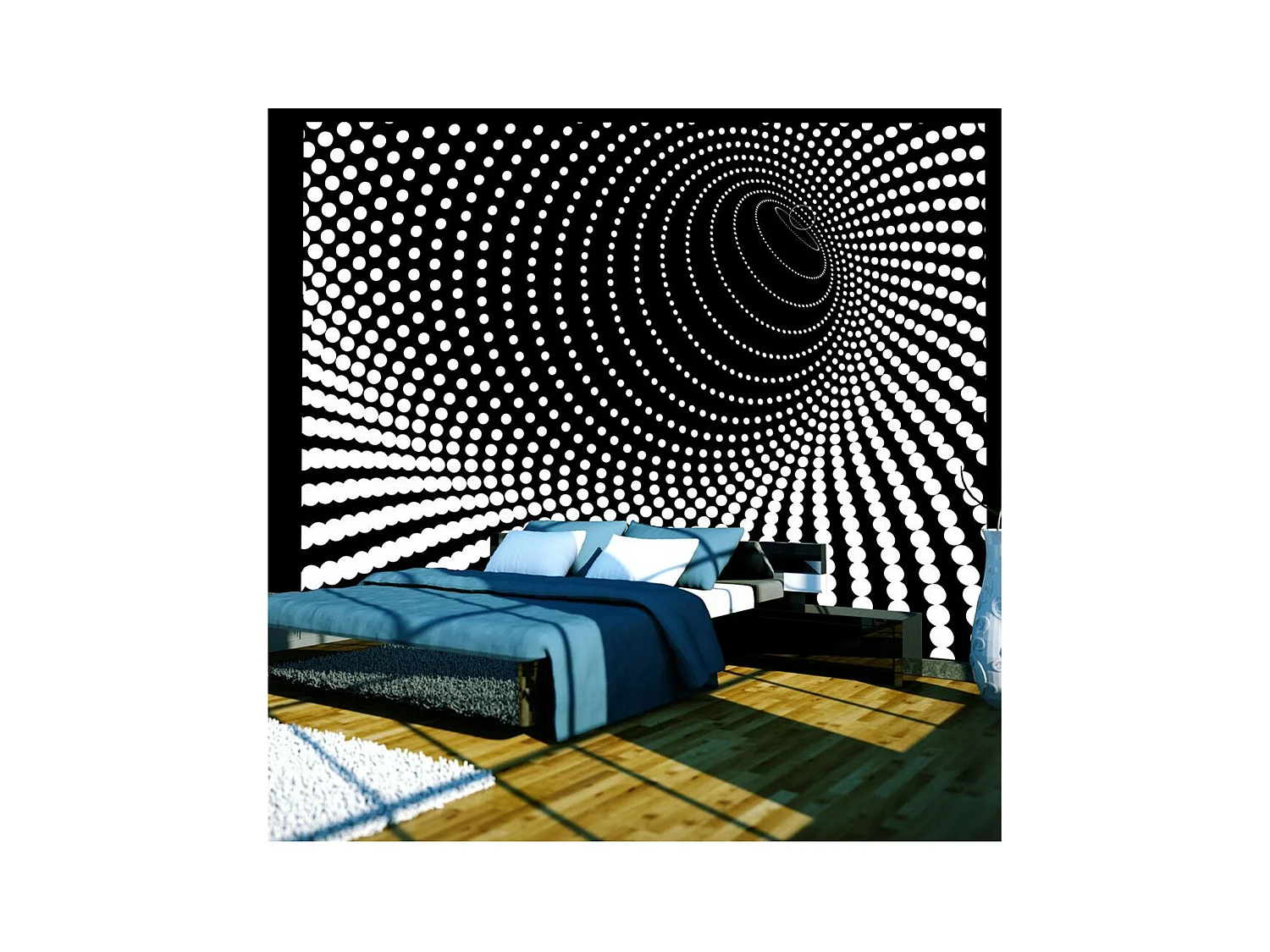 Papier Peint "Abstract Background 3D" 193 x 250 cm