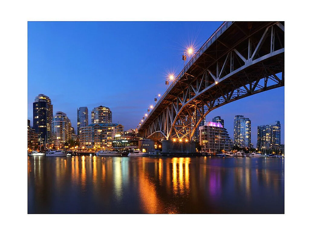 Papier Peint "Granville Bridge Vancouver Canada" 231 x 300 cm