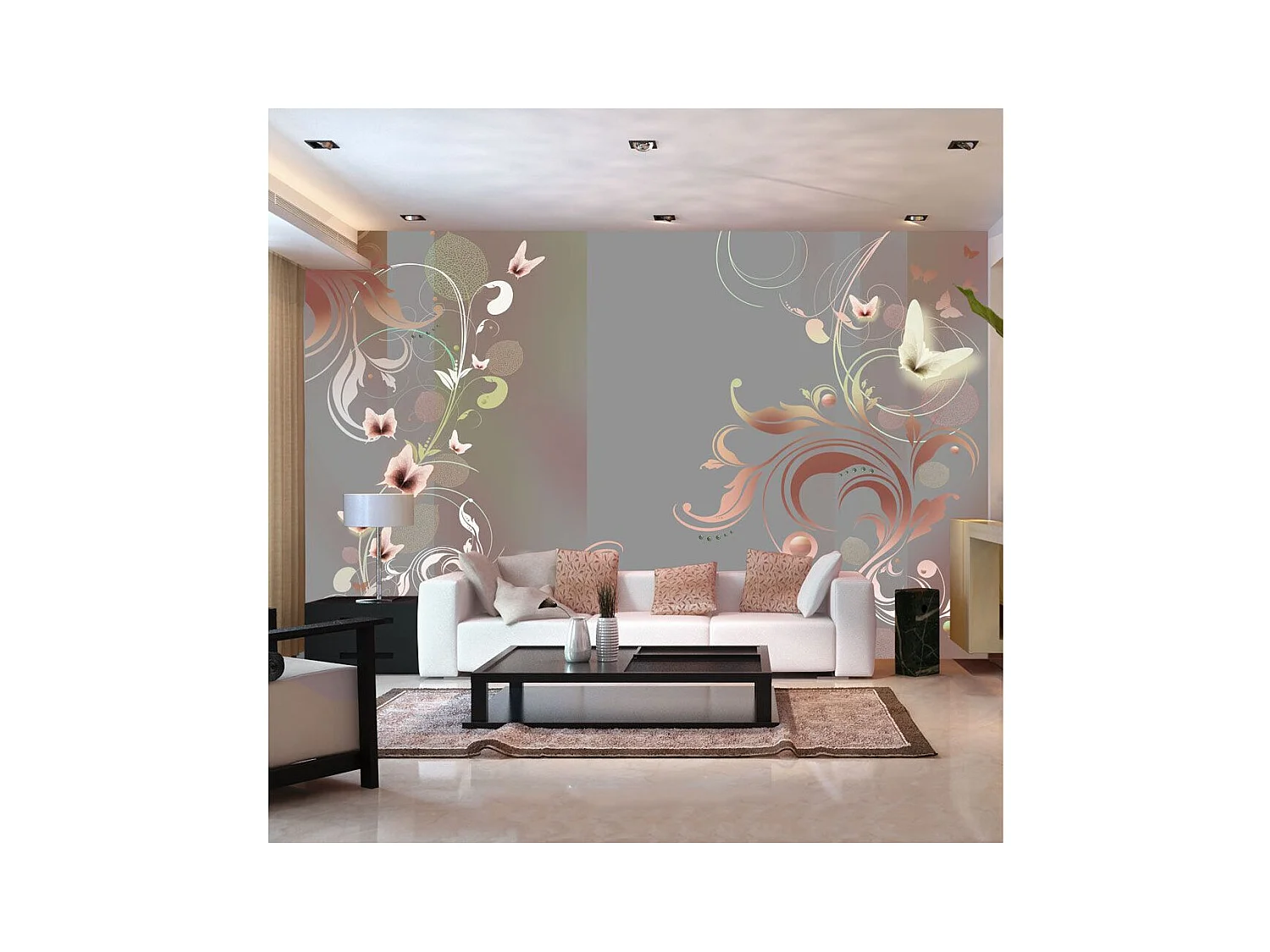Papier Peint "Creamy Passion" 105 x 150 cm
