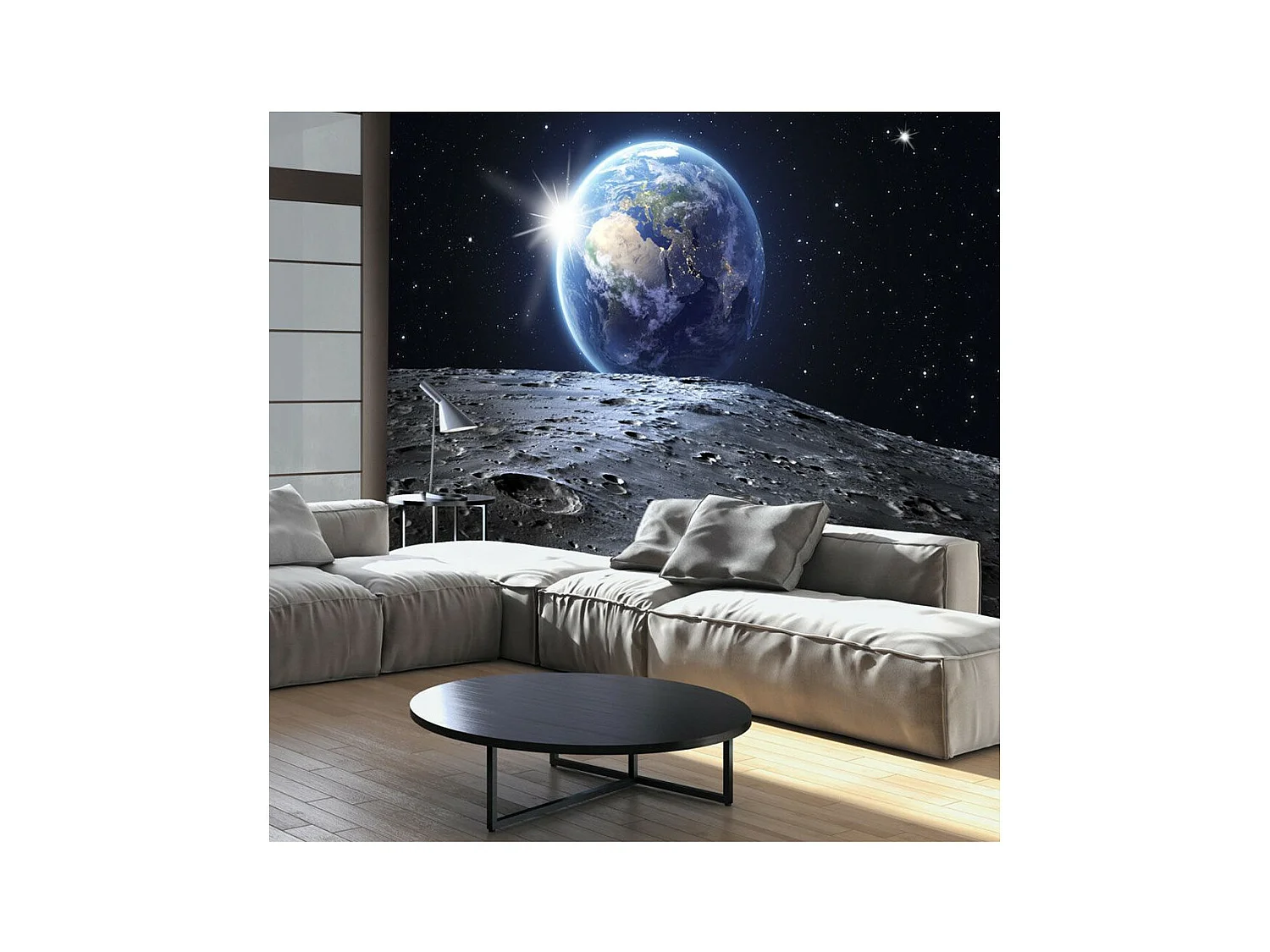 Papier Peint "View of the Blue Planet" 105 x 150 cm