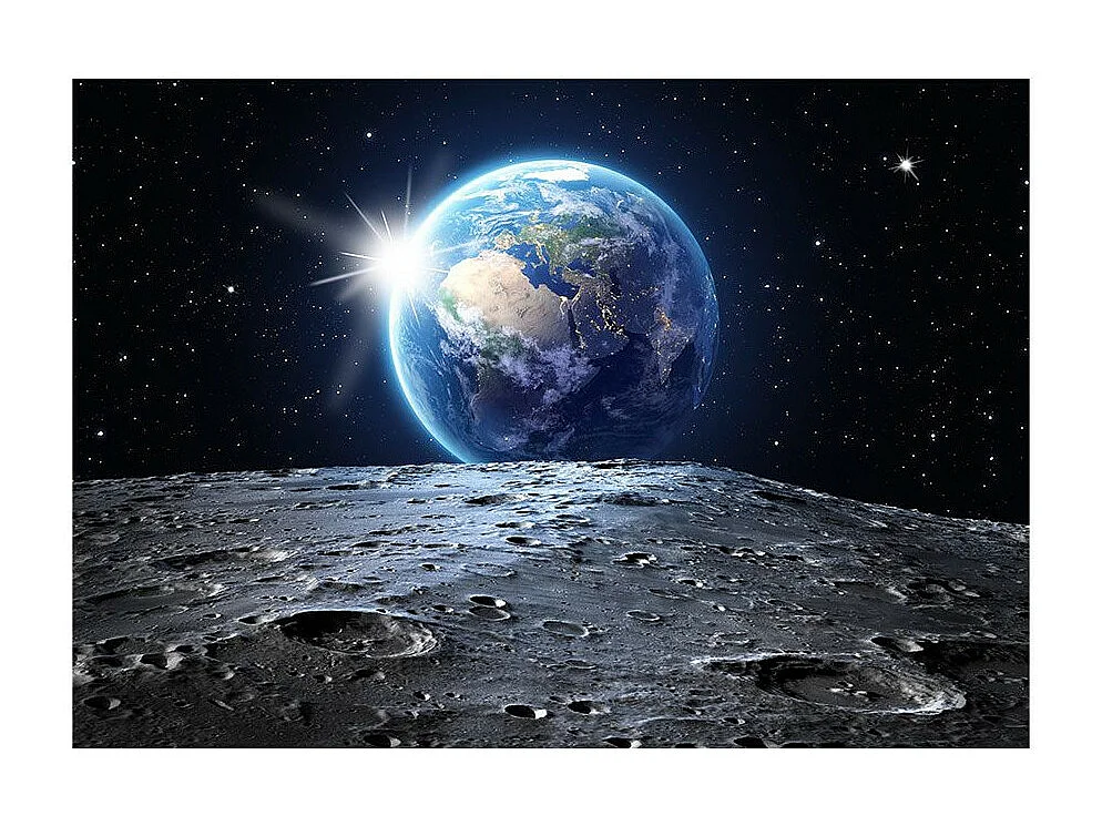 Papier Peint "View of the Blue Planet" 105 x 150 cm