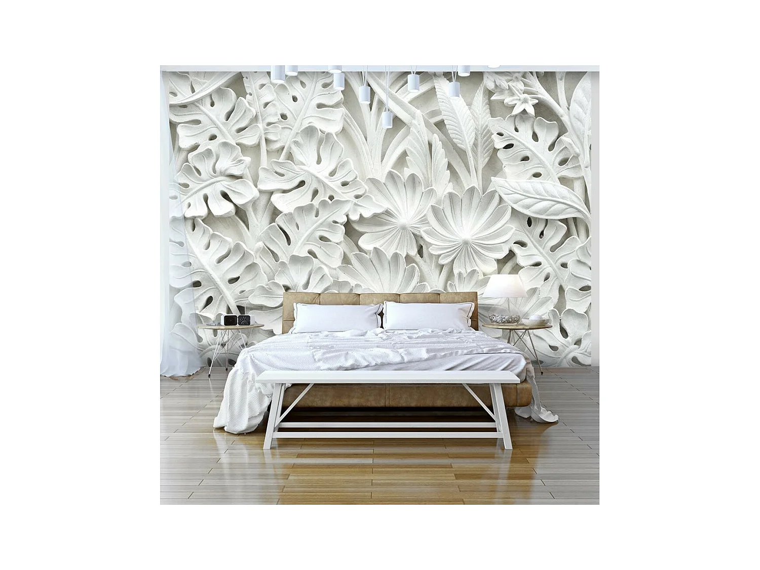 Papier Peint "Jardin D'albâtre" 210 x 300 cm