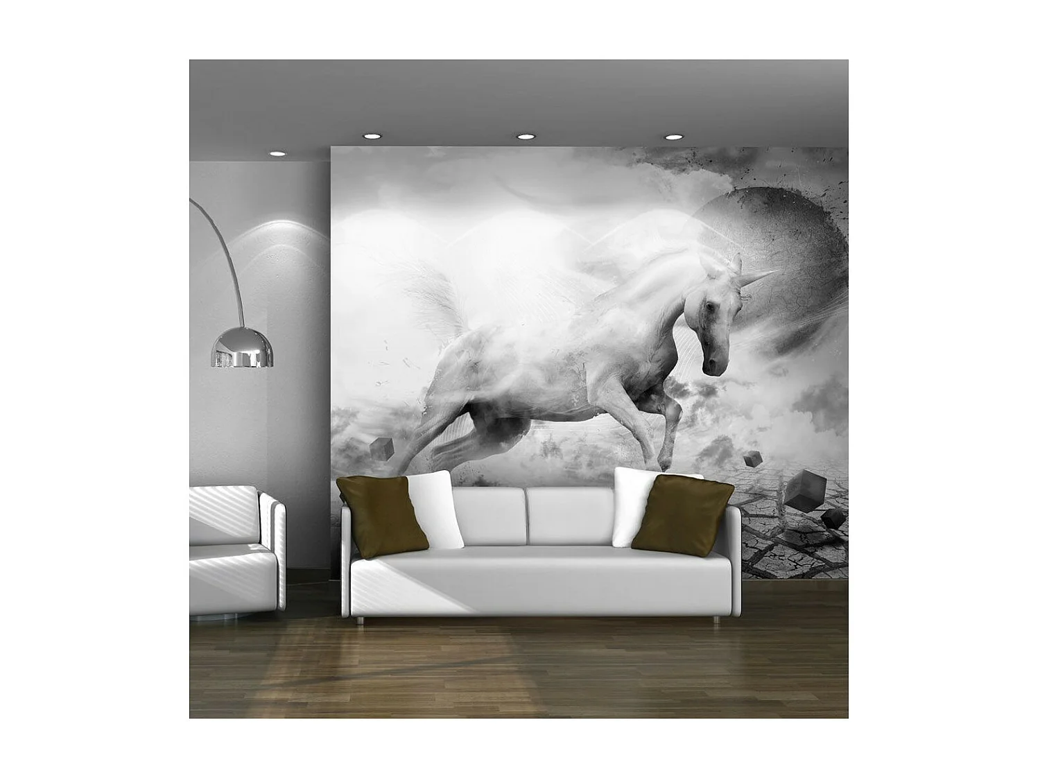 Papier Peint "Unicorn" 154 x 200 cm