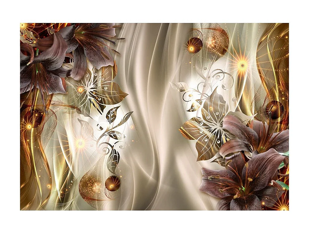 Papier Peint "Amber Land" 140 x 200 cm