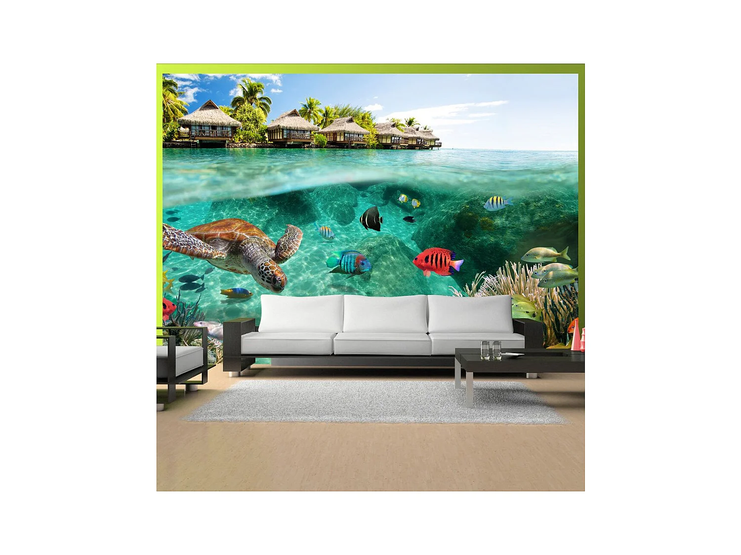 Papier Peint "Under the Surface of Water" 210 x 300 cm