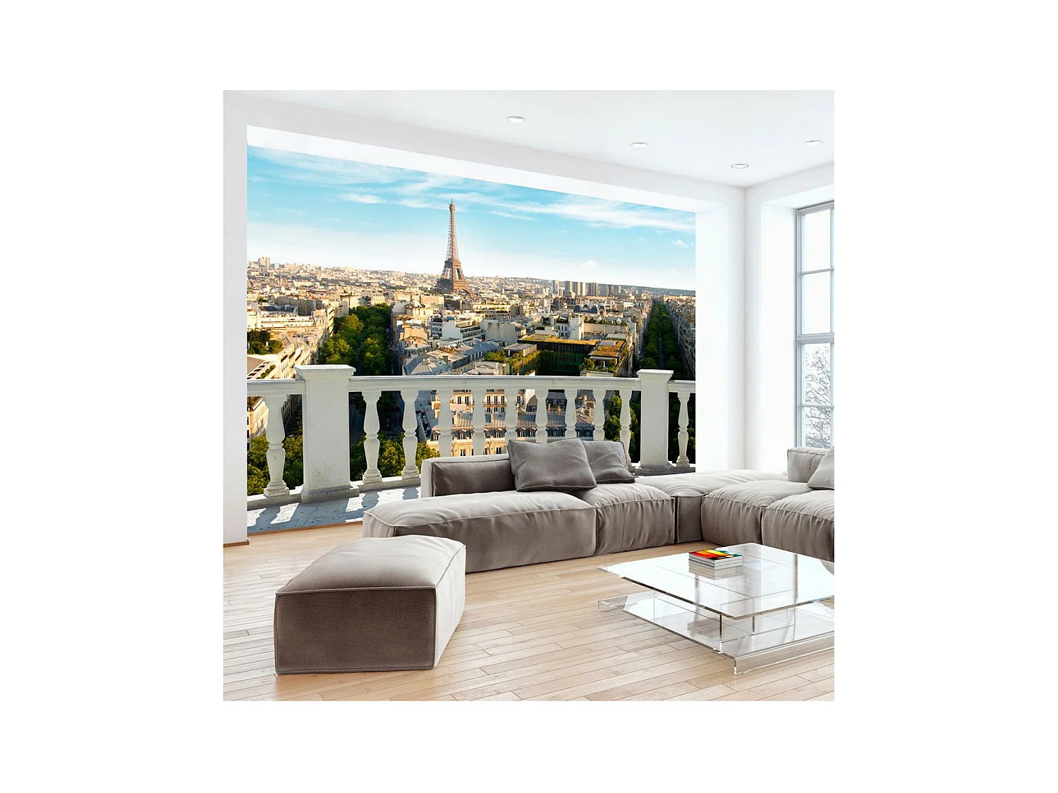 Papier Peint "Paris at Noon" 245 x 350 cm