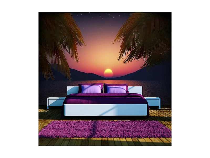 Papier Peint "Soir Romantique" 140 x 200 cm