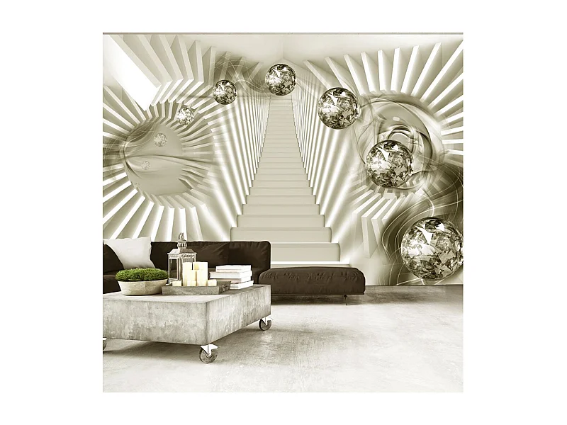 Papier Peint "Take the Stairs To Spacetime" 210 x 300 cm