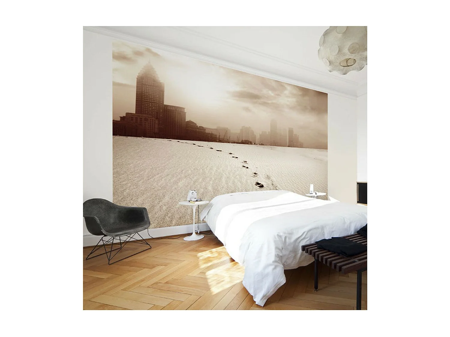 Papier Peint "En Route Vers la Grande Ville" 270 x 350 cm