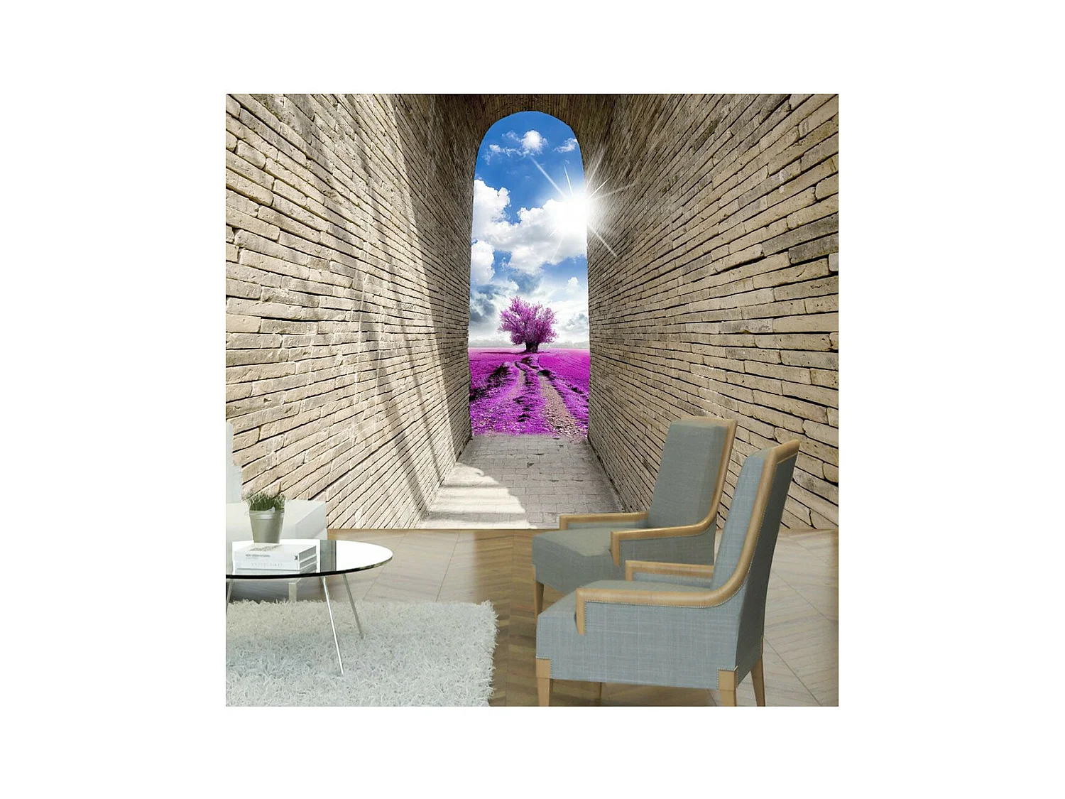 Papier Peint "Passage Magique" 175 x 250 cm