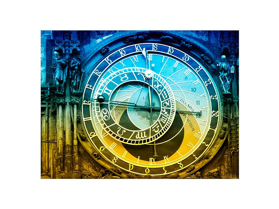 Papier Peint "Horloge Astronomique de Prague" 270 x 350 cm