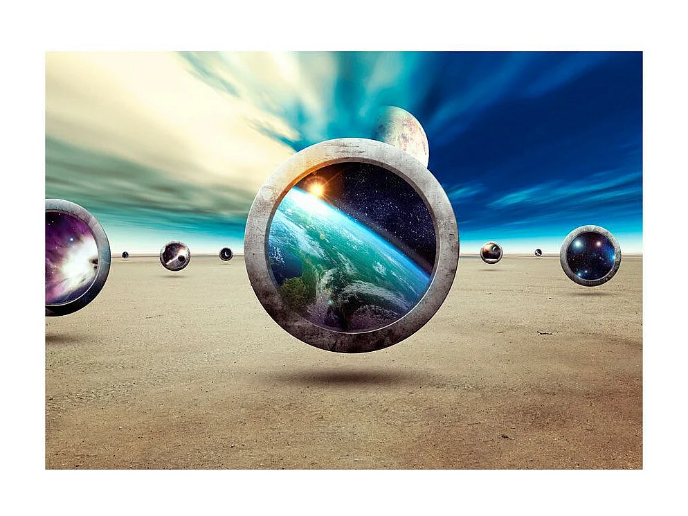 Papier Peint "Promonade dans l'univers" 210 x 300 cm