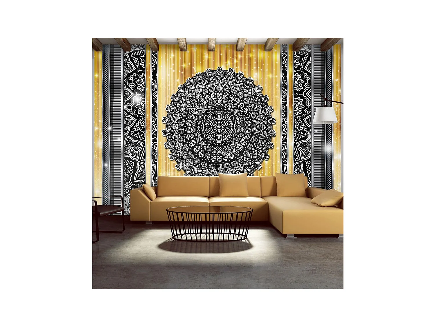 Papier Peint "Incorporeal Circle" 210 x 300 cm