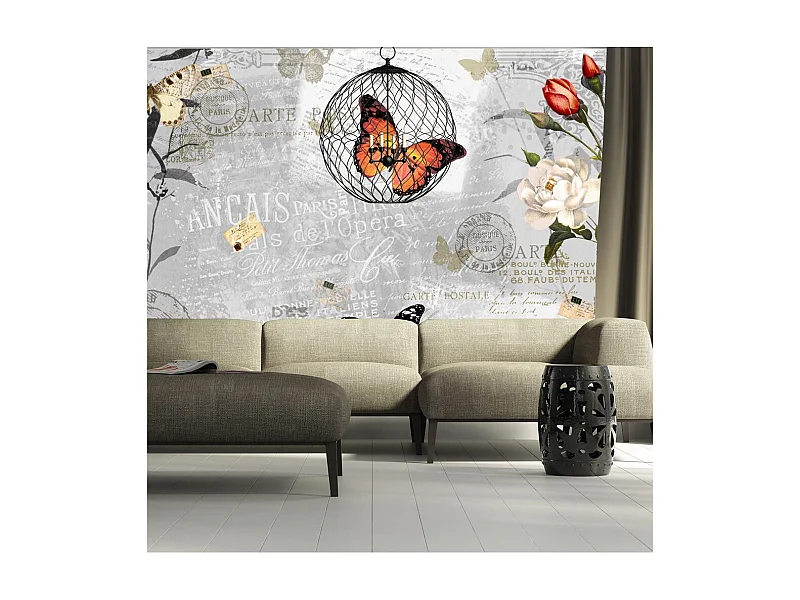 Papier Peint "Butterflies Song" 70 x 100 cm