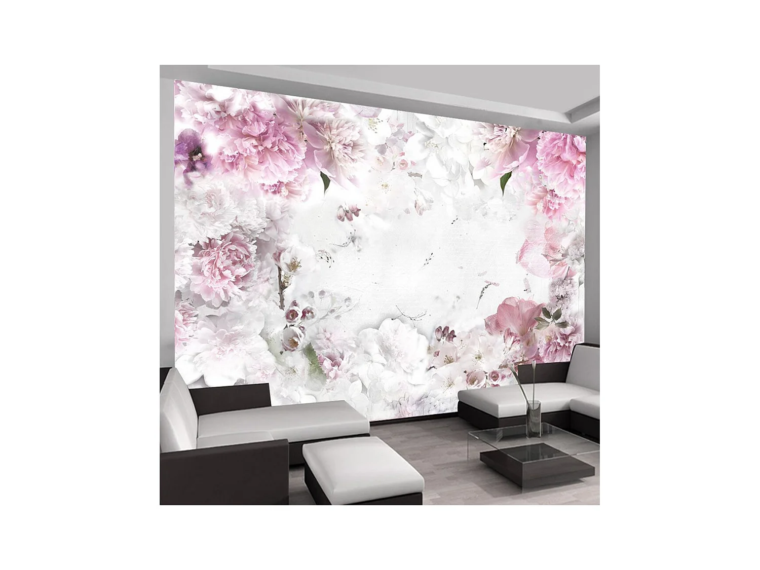 Papier Peint "Dancing Peonies" 245 x 350 cm