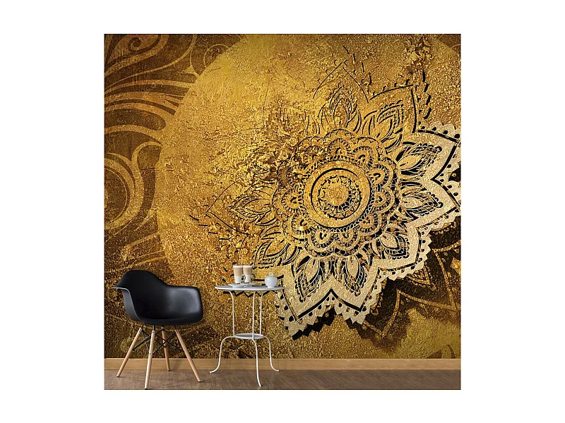 Papier Peint "Golden Illumination" 175 x 250 cm