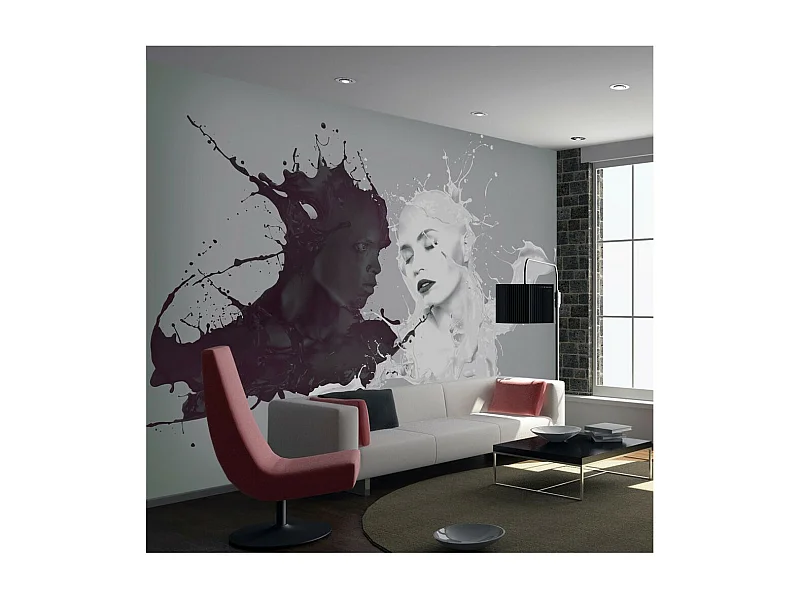 Papier Peint "Les Opposés S'attirent" 193 x 250 cm