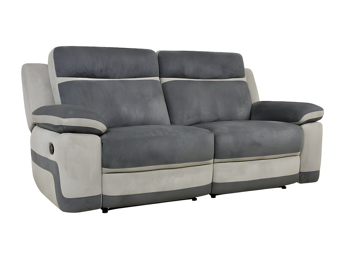 Relaxsofa Microfaser 3Sitzer TALCA günstig online kaufen