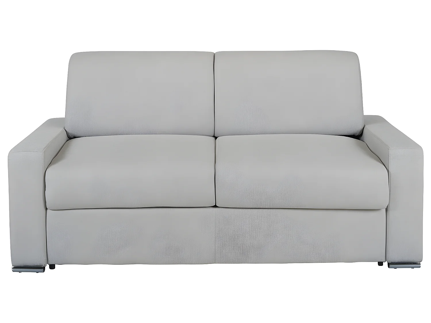 Kanapa 3-osobowa z ekspresowym mechanizmem rozkładania z tkaniny CALITO - Kolor: szary - Wymiary miejsca do spania: 140 cm - Materac 18 cm