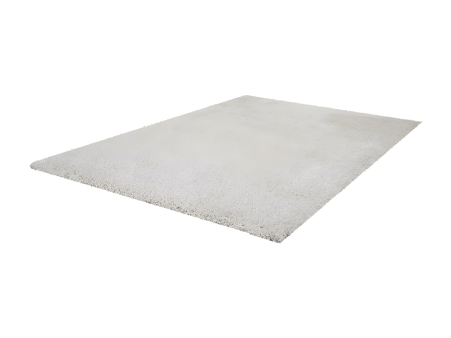 Shaggy teppe med lange mikrofiber - 160 x 230 cm - Hvitaktig - HARVEY