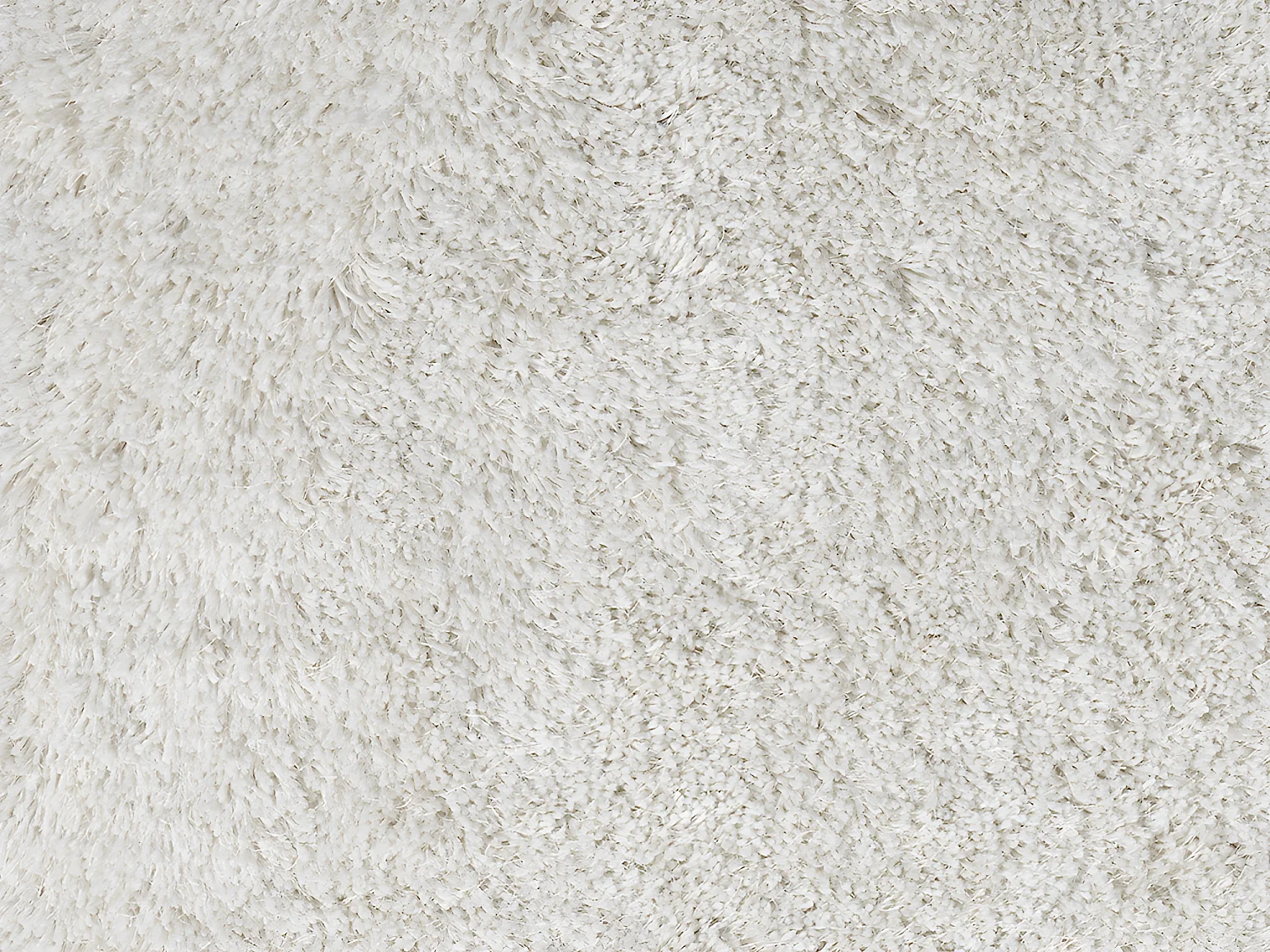 Tapete com pelo em microfibra HARVEY - poliéster - branco - 160x230 cm