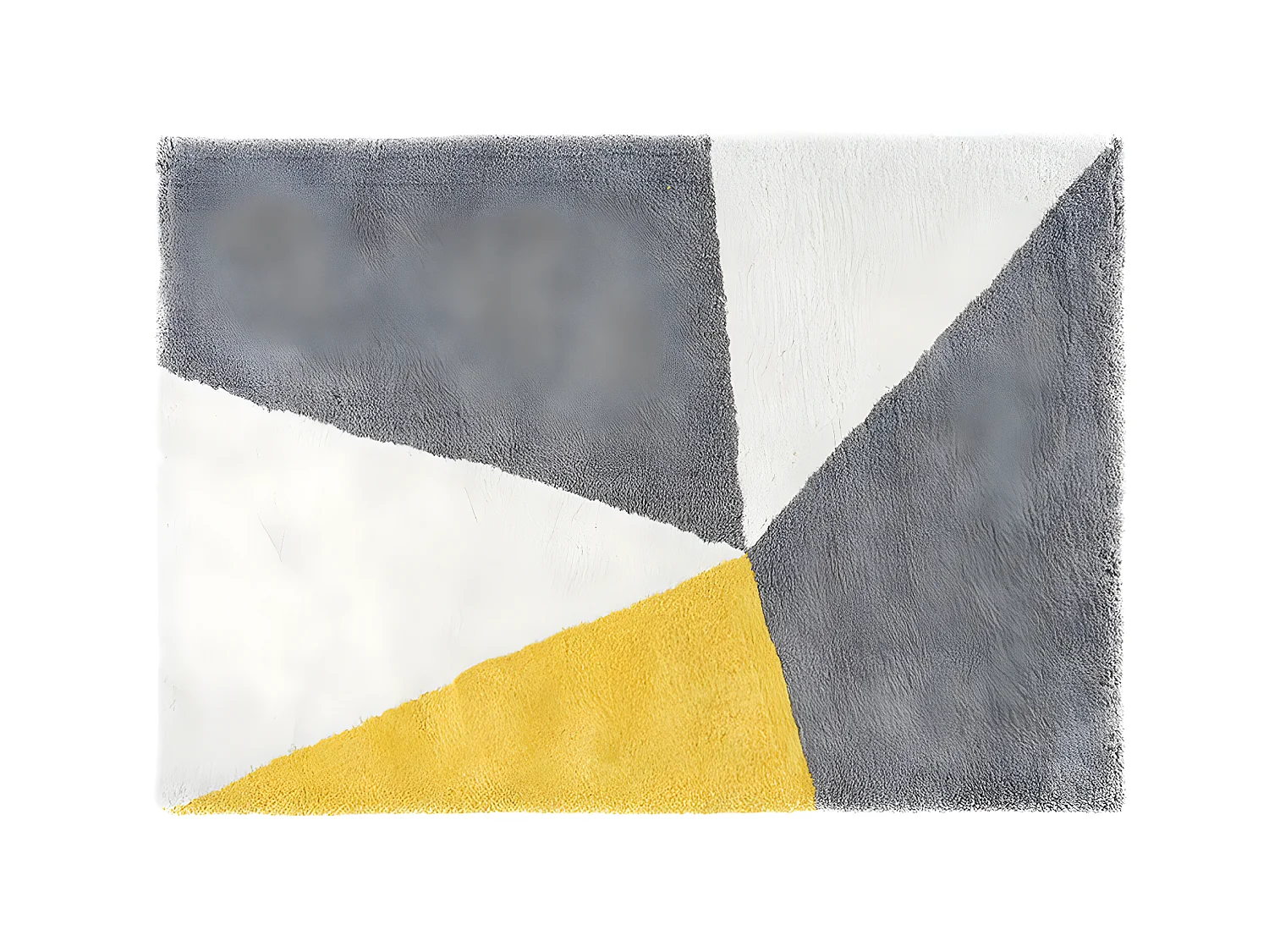 Tapis microfibre YULE - Multicolore  - 160 x 230 cm