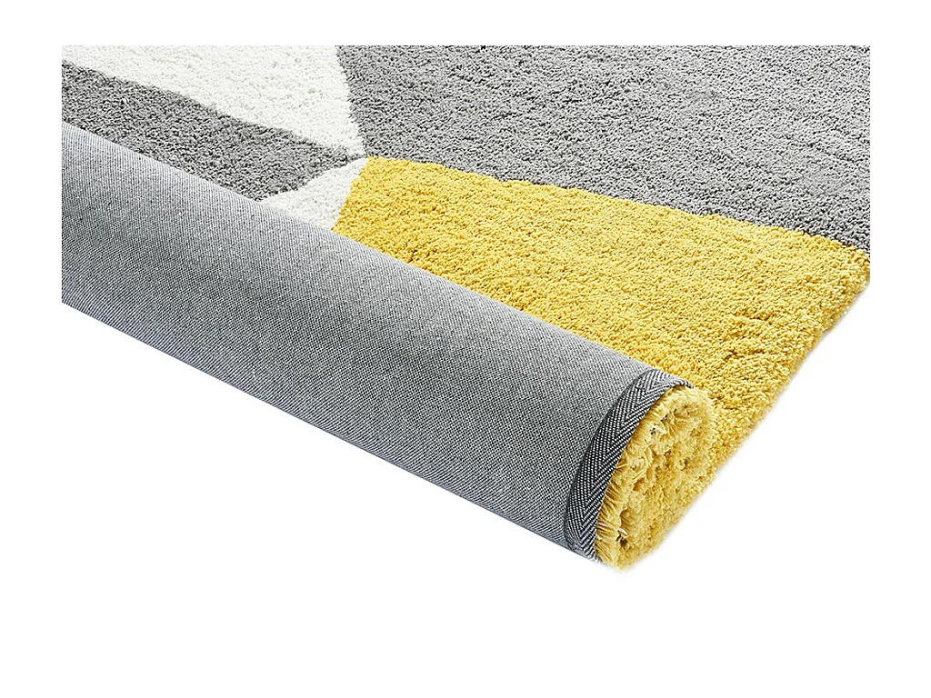 Tapis microfibre YULE - Multicolore  - 160 x 230 cm