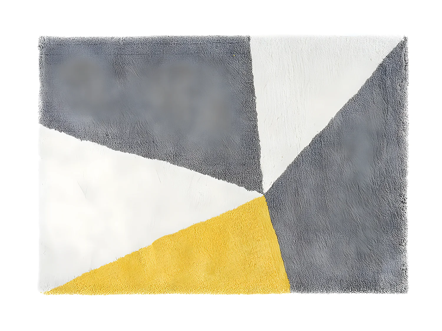 Tapete de microfibra YULE - poliéster - Multicolorido - 160*230 cm