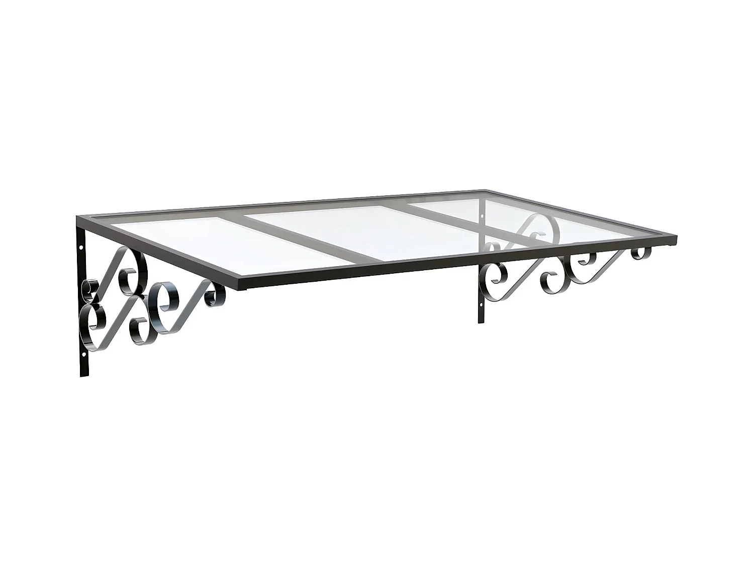 Toldo sedutor AMBAN em alumínio - 120 x 80 cm