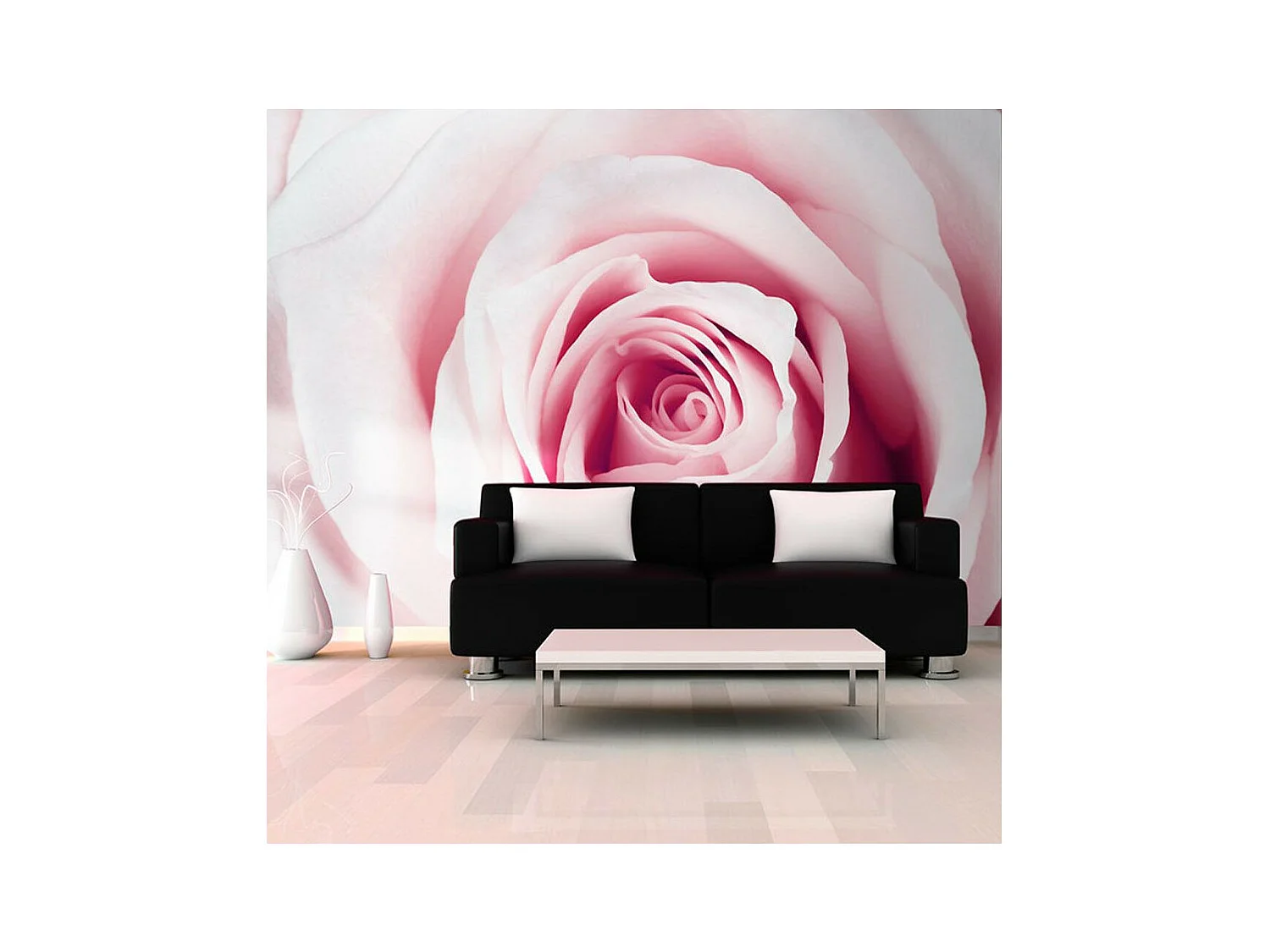 Papier Peint "Rose Maze" 210 x 300 cm