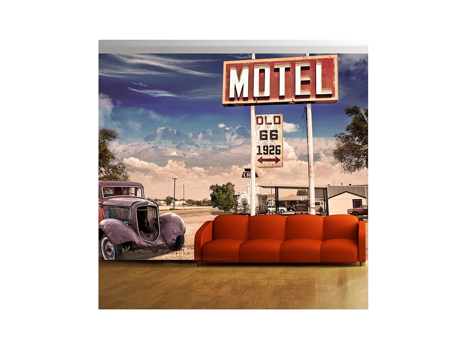 Papier Peint "Old Motel" 245 x 350 cm