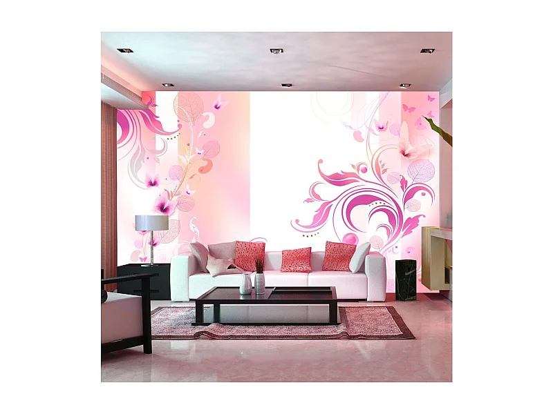 Papier Peint "Rose Passion" 245 x 350 cm