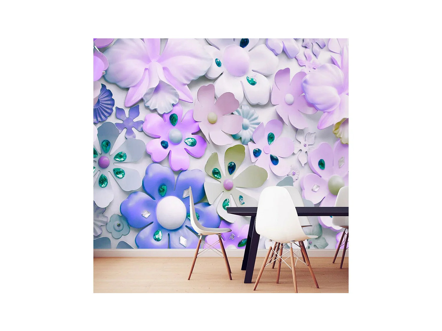 Papier Peint "Purple Sweetness" 140 x 200 cm
