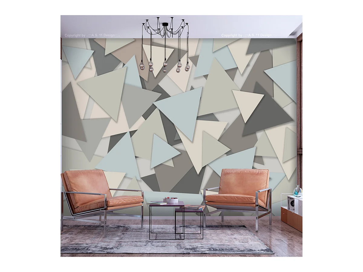 Papier Peint "Geometric Puzzle" 245 x 350 cm