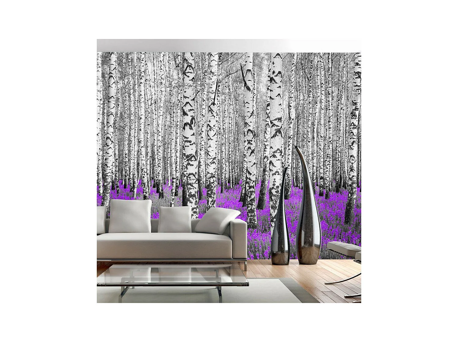 Papier Peint "Purple Asylum" 105 x 150 cm