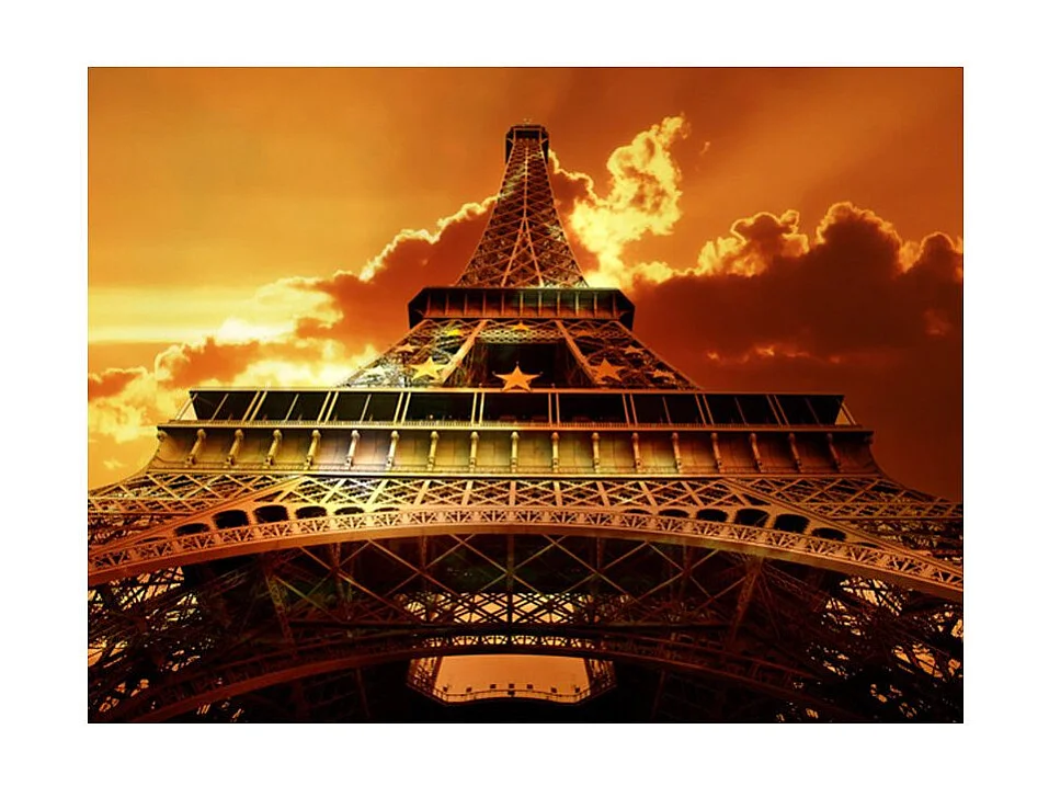 Papier Peint "Symbole de Paris" 193 x 250 cm