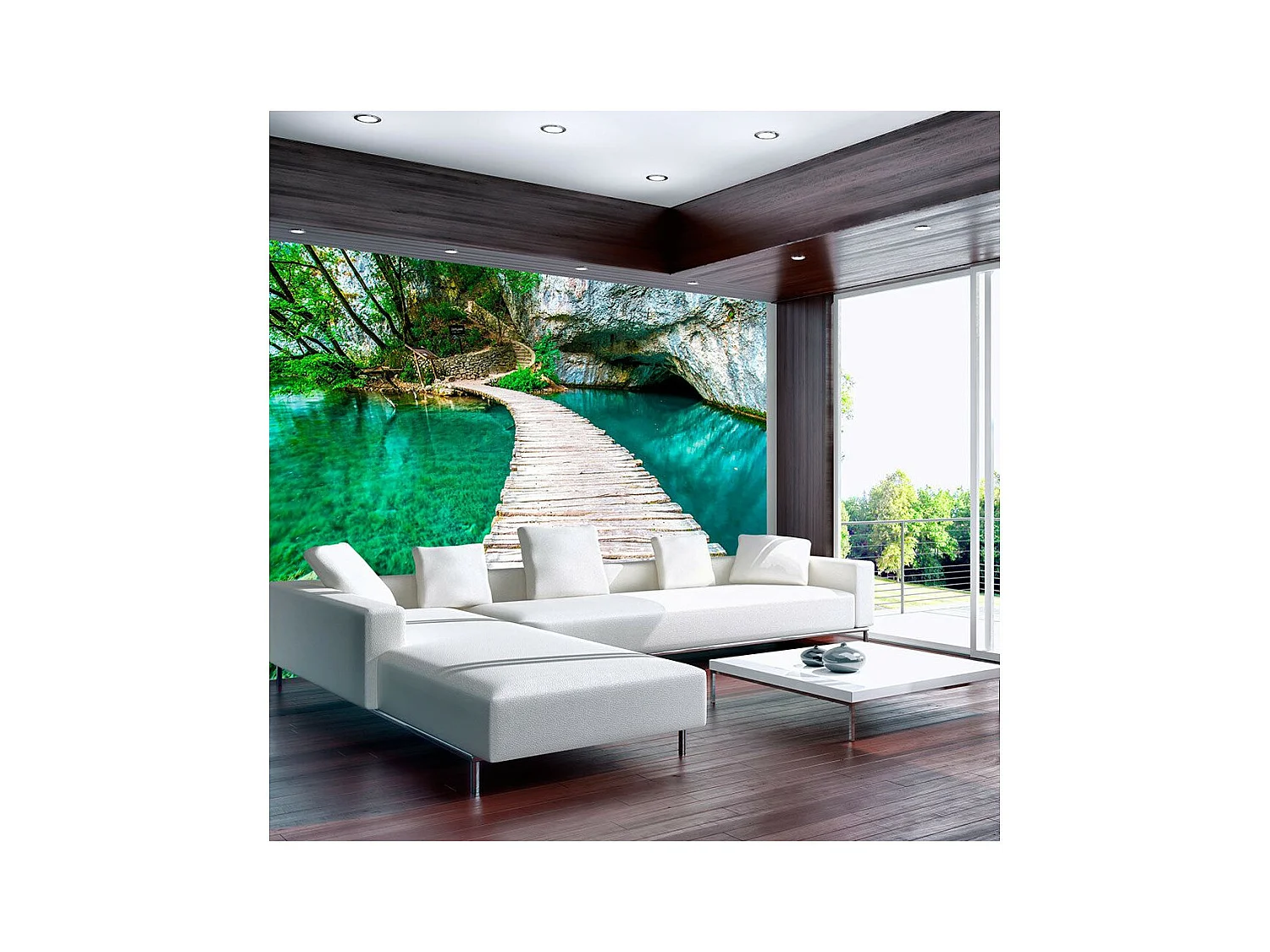 Papier Peint "Plitvice Lakes National Park, Croatia" 210 x 300 cm