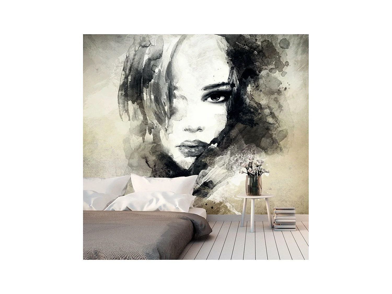 Papier Peint "Mysterious Girl" 210 x 300 cm